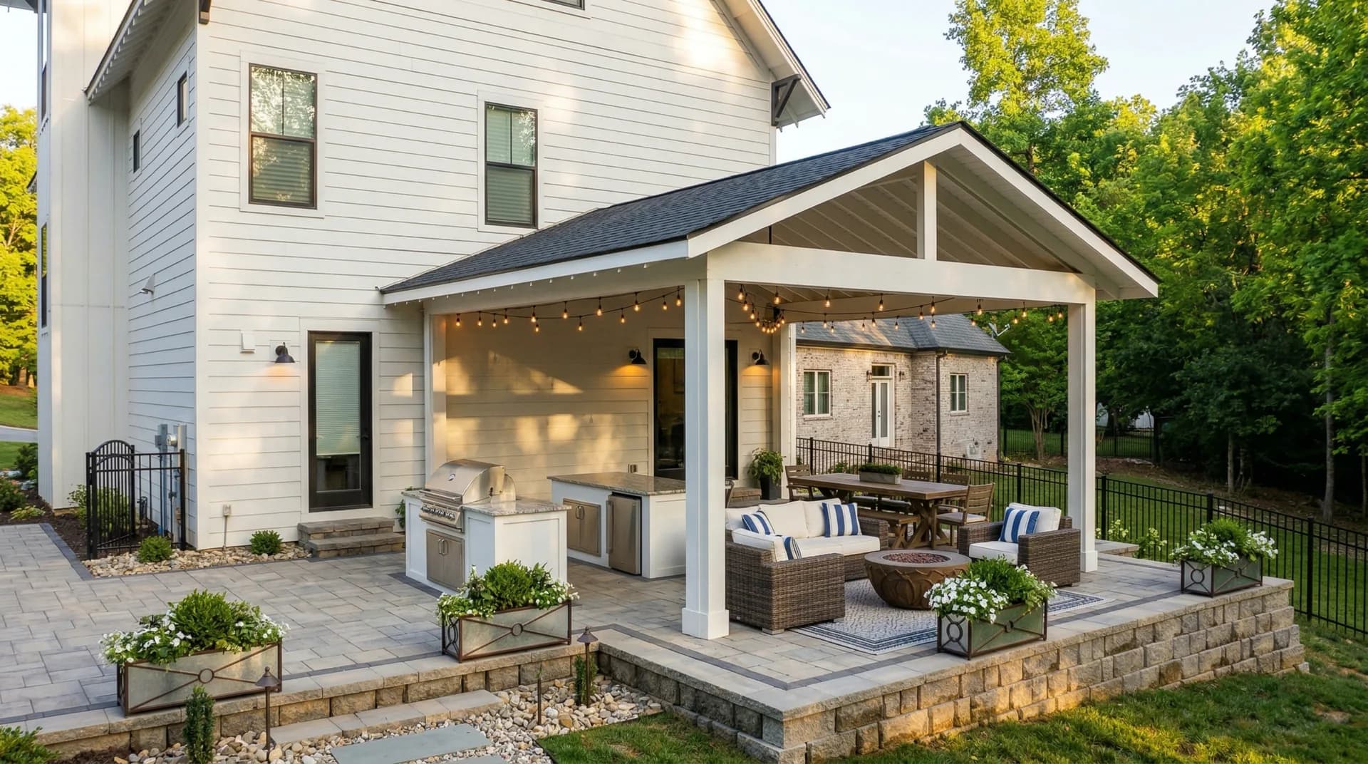 The Rapalo Group construction team on a home remodeling project in Charlotte, NC